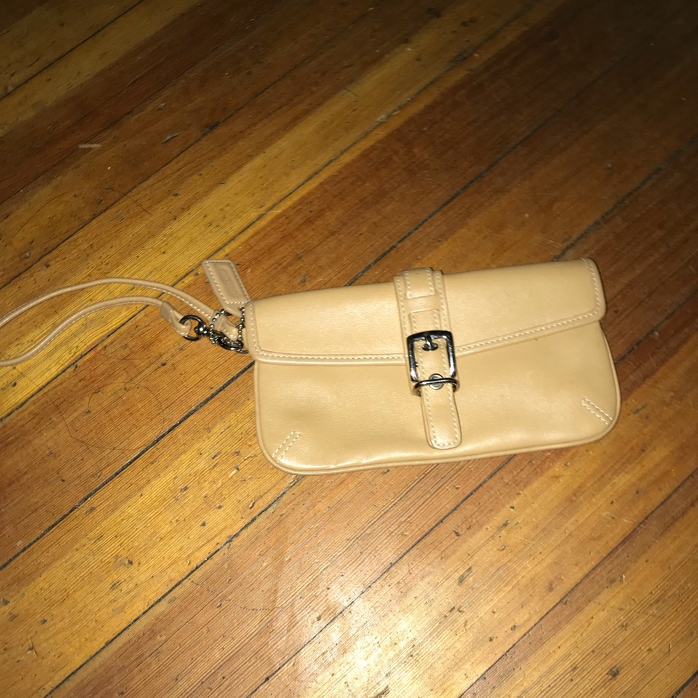 Coach wristlet , gently used